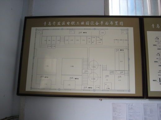 先進的污水處理中心展示